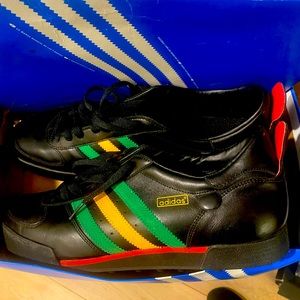 Gently Worn-NEVER “walked”on-worn twice by quadriplegic who loved his adidas!